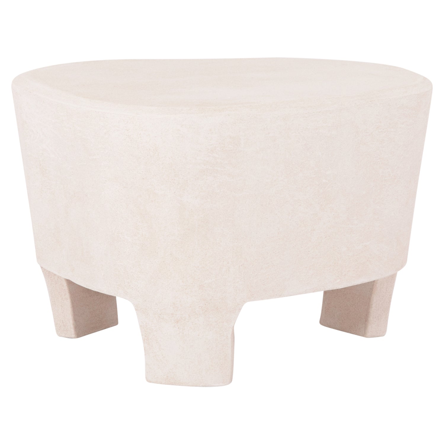 ΤΡΑΠΕΖΙ ΣΑΛΟΝΙΟΥ ΣΕΙΡΑ SANTORINI HM18053 MDF ΣΕ ΥΠΟΛΕΥΚΟ ΧΡΩΜΑ 54x61x40,5Υεκ. - Pakobazaar