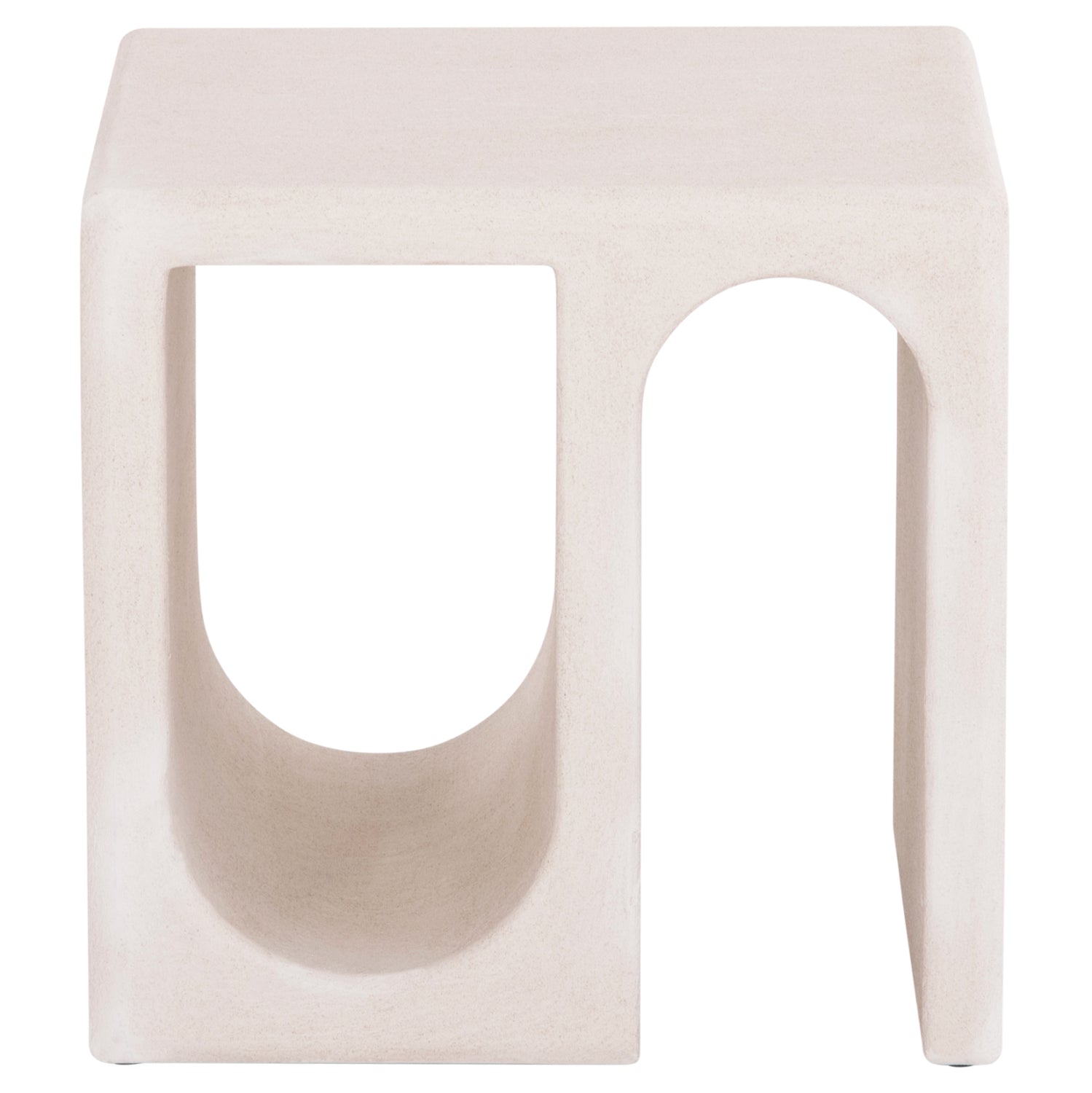 ΤΡΑΠΕΖΙ ΣΑΛΟΝΙΟΥ ΣΕΙΡΑ SANTORINI HM18070 MDF ΣΕ ΥΠΟΛΕΥΚΟ ΧΡΩΜΑ 48x38x48,5Υεκ. - Pakobazaar