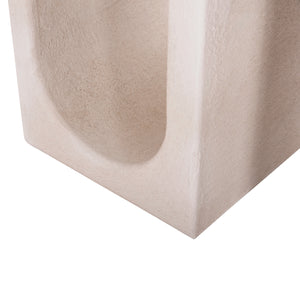 ΤΡΑΠΕΖΙ ΣΑΛΟΝΙΟΥ ΣΕΙΡΑ SANTORINI HM18070 MDF ΣΕ ΥΠΟΛΕΥΚΟ ΧΡΩΜΑ 48x38x48,5Υεκ. - Pakobazaar