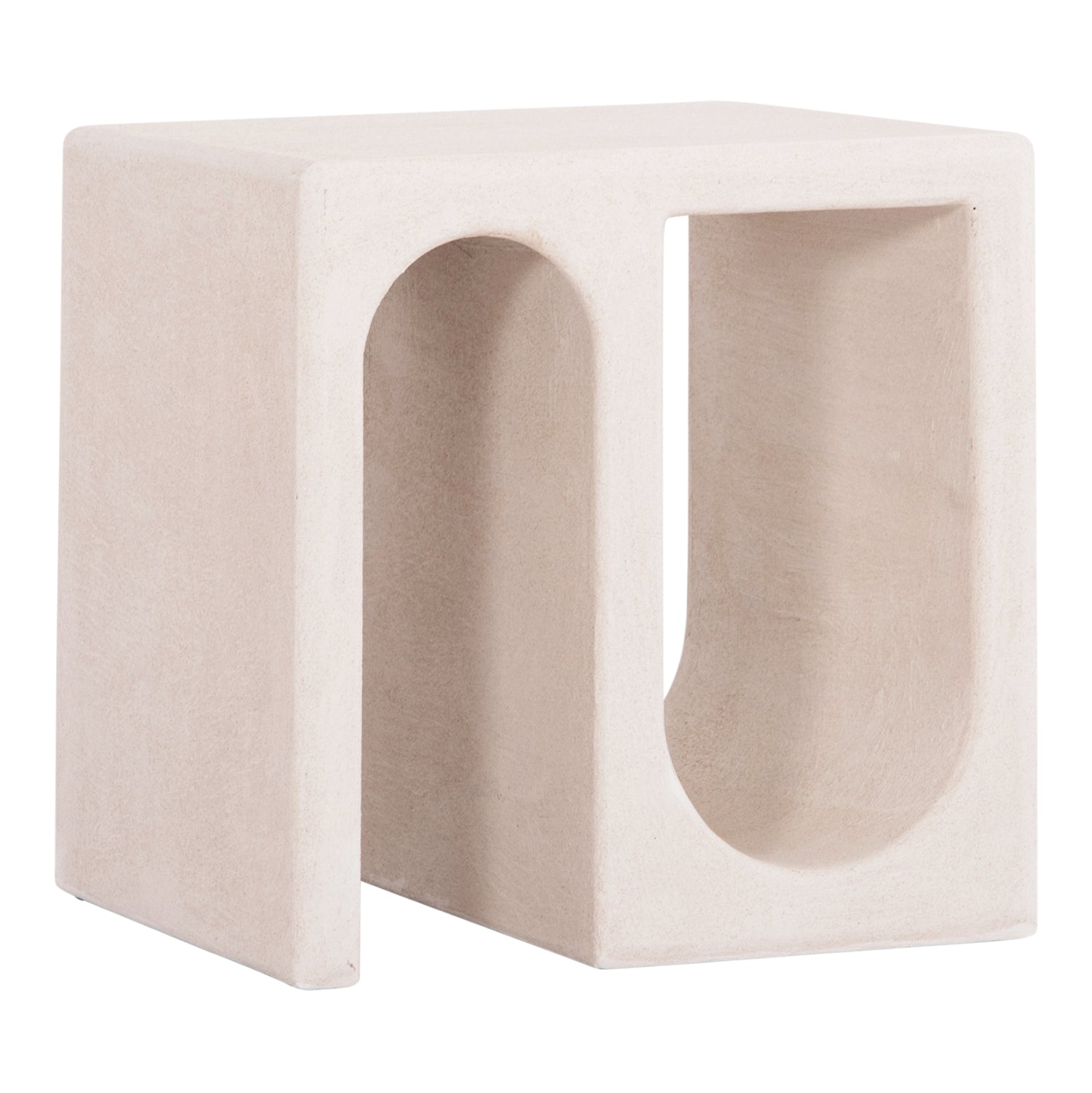 ΤΡΑΠΕΖΙ ΣΑΛΟΝΙΟΥ ΣΕΙΡΑ SANTORINI HM18070 MDF ΣΕ ΥΠΟΛΕΥΚΟ ΧΡΩΜΑ 48x38x48,5Υεκ. - Pakobazaar