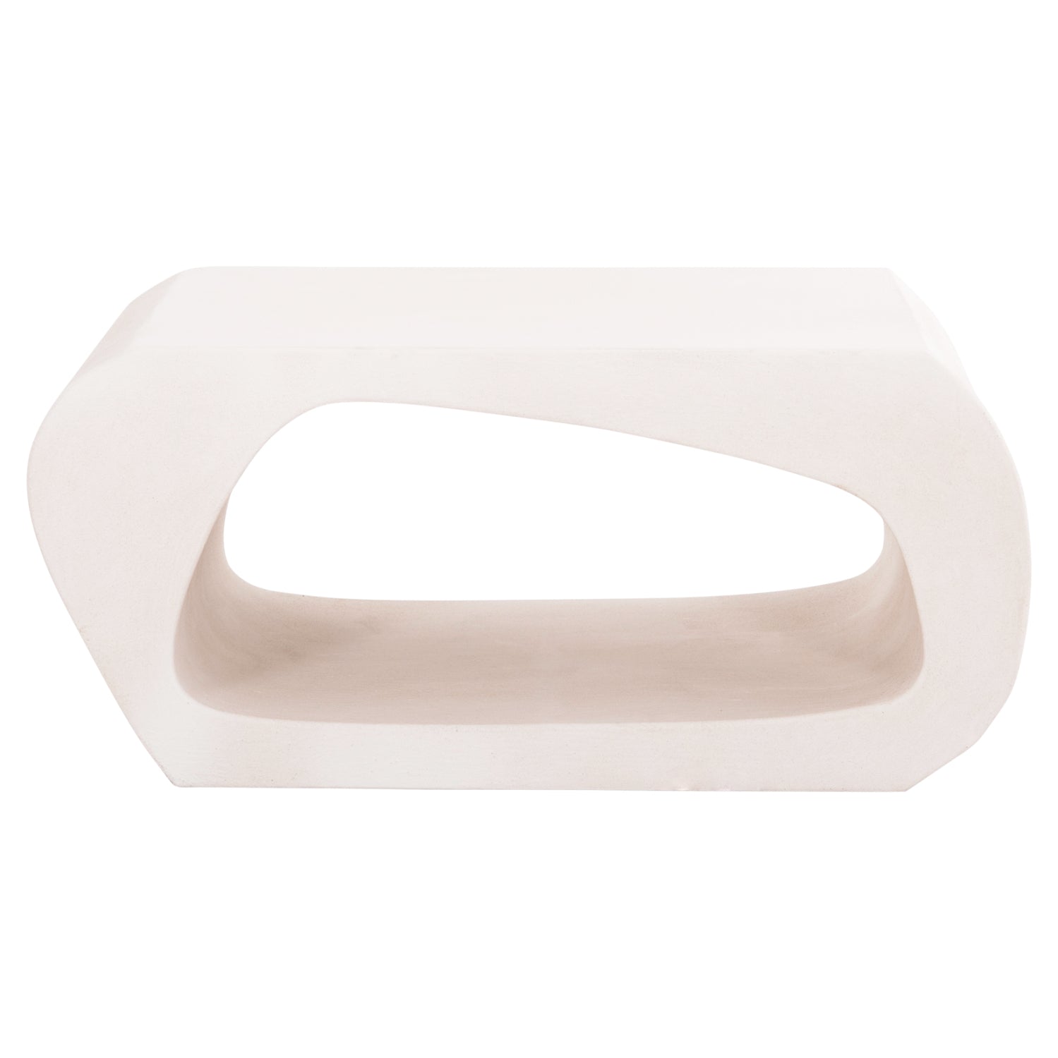 ΤΡΑΠΕΖΙ ΣΑΛΟΝΙΟΥ ΣΕΙΡΑ SANTORINI HM18071 MDF ΣΕ ΥΠΟΛΕΥΚΟ ΧΡΩΜΑ 100x60x45Υεκ. - Pakobazaar
