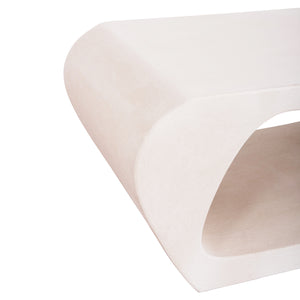 ΤΡΑΠΕΖΙ ΣΑΛΟΝΙΟΥ ΣΕΙΡΑ SANTORINI HM18071 MDF ΣΕ ΥΠΟΛΕΥΚΟ ΧΡΩΜΑ 100x60x45Υεκ. - Pakobazaar