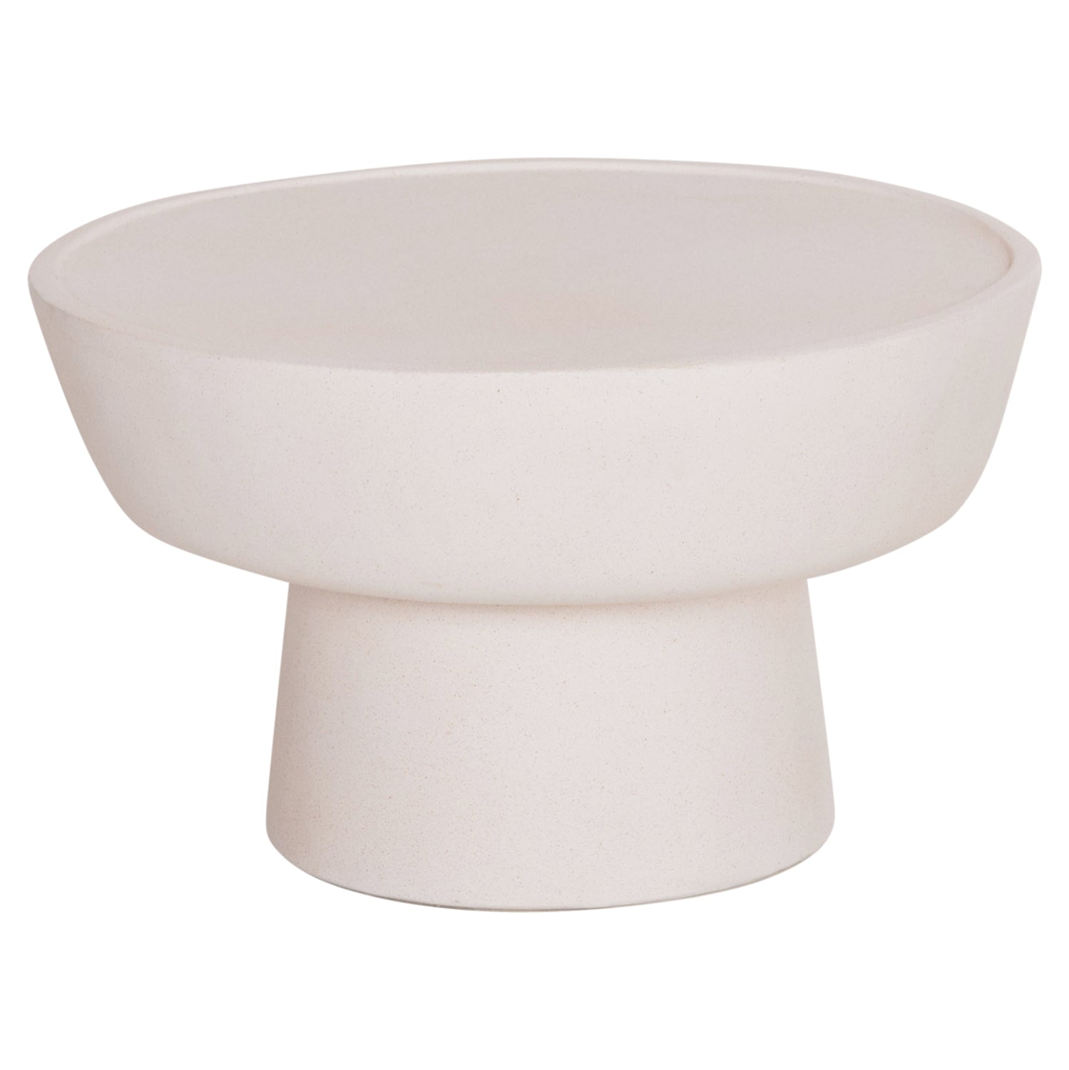 ΤΡΑΠΕΖΙ ΣΑΛΟΝΙΟΥ PIRSON HM18155.02 FIBER CEMENT ΣΕ ΛΕΥΚΟ--Φ60x36Υεκ.