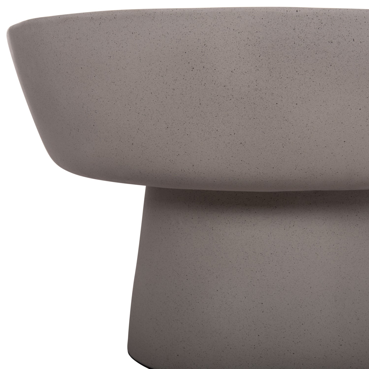 ΤΡΑΠΕΖΙ ΣΑΛΟΝΙΟΥ PIRSON HM18155.03 FIBER CEMENT ΣΕ ΓΚΡΙ--Φ60x36Υεκ. - Pakobazaar