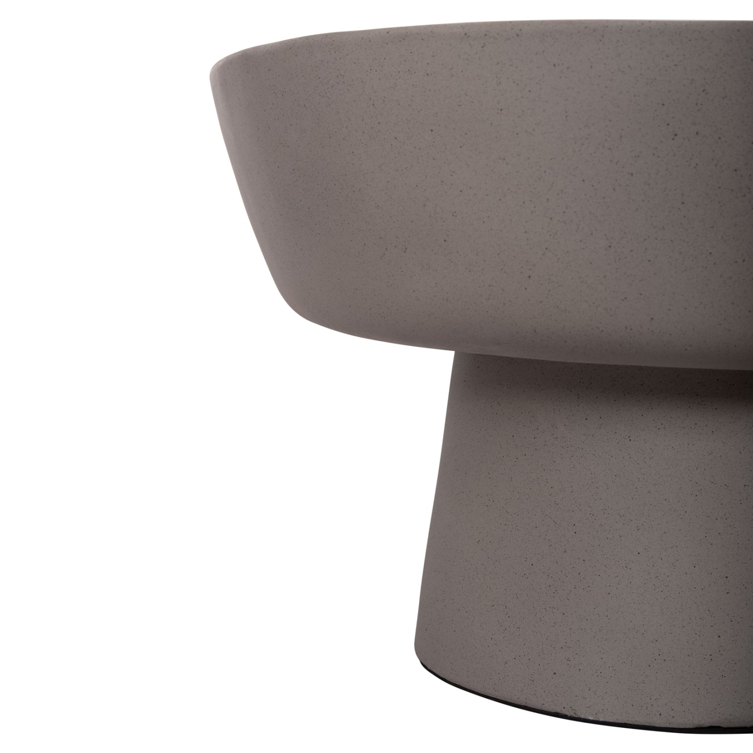 ΤΡΑΠΕΖΙ ΣΑΛΟΝΙΟΥ PIRSON HM18155.03 FIBER CEMENT ΣΕ ΓΚΡΙ--Φ60x36Υεκ. - Pakobazaar