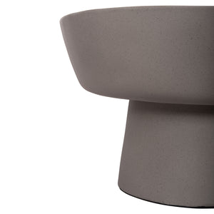 ΤΡΑΠΕΖΙ ΣΑΛΟΝΙΟΥ PIRSON HM18155.03 FIBER CEMENT ΣΕ ΓΚΡΙ--Φ60x36Υεκ. - Pakobazaar