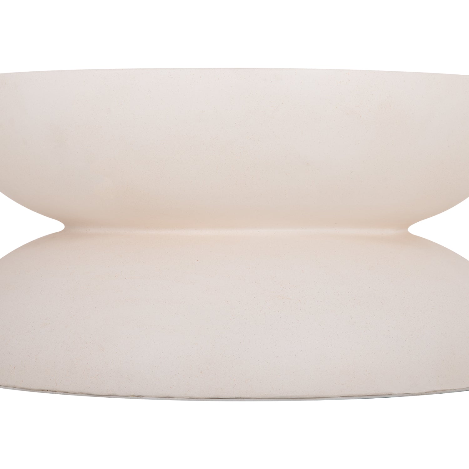 ΤΡΑΠΕΖΙ ΣΑΛΟΝΙΟΥ ANNA HM18158.02 FIBER CEMENT ΣΕ ΛΕΥΚΟ--Φ92x44.5Υεκ - Pakobazaar