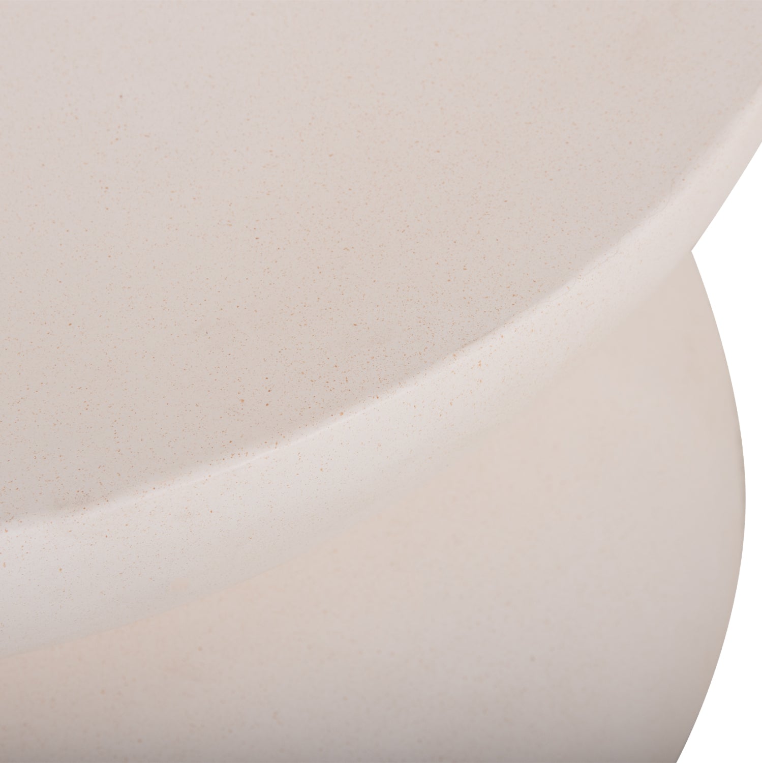 ΤΡΑΠΕΖΙ ΣΑΛΟΝΙΟΥ ANNA HM18158.02 FIBER CEMENT ΣΕ ΛΕΥΚΟ--Φ92x44.5Υεκ - Pakobazaar