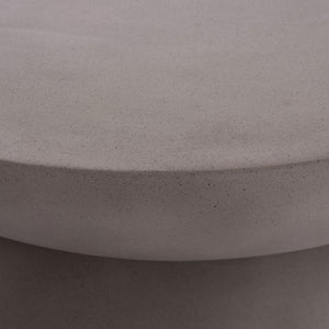 ΤΡΑΠΕΖΙ ΣΑΛΟΝΙΟΥ ANNA HM18158.03 FIBER CEMENT ΣΕ ΓΚΡΙ--Φ92x44.5Υεκ - Pakobazaar