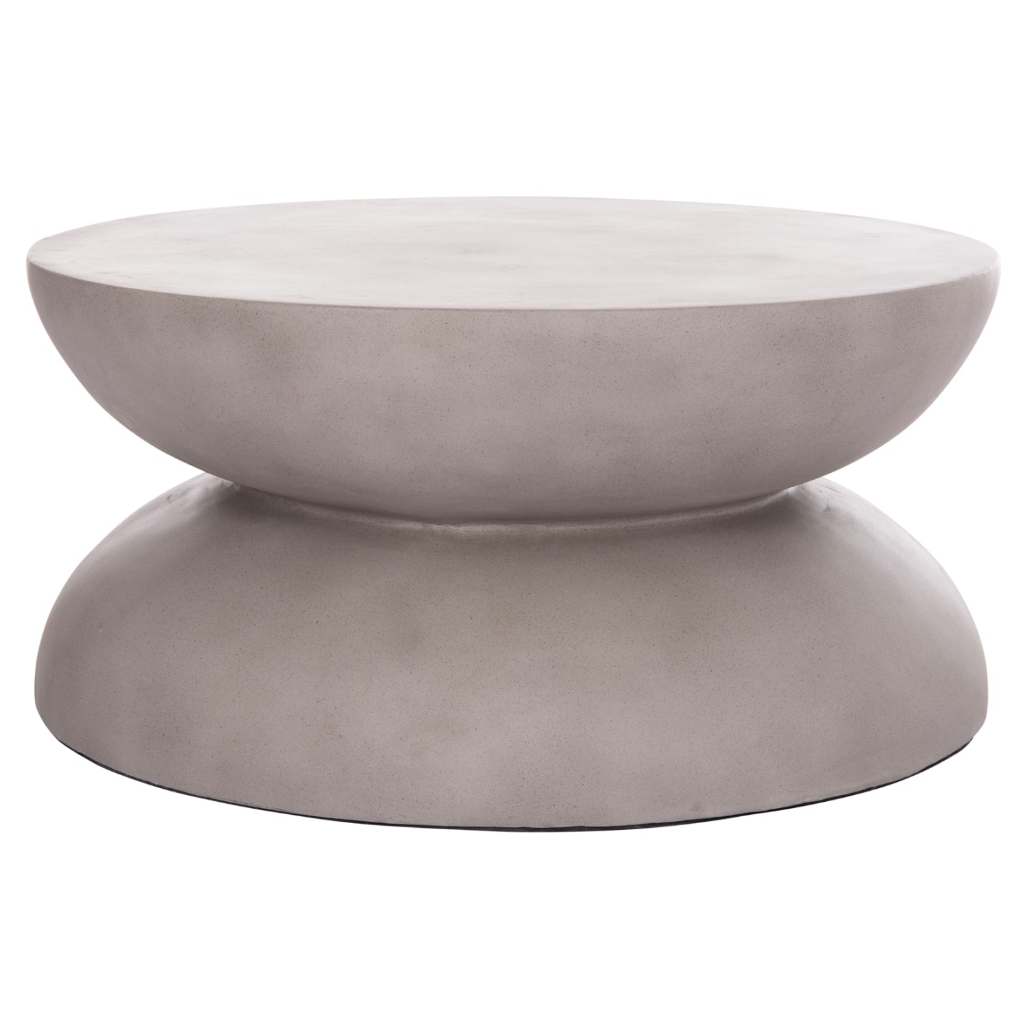 ΤΡΑΠΕΖΙ ΣΑΛΟΝΙΟΥ ANNA HM18158.03 FIBER CEMENT ΣΕ ΓΚΡΙ--Φ92x44.5Υεκ - Pakobazaar