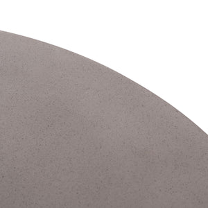 ΤΡΑΠΕΖΙ ΣΑΛΟΝΙΟΥ ANNA HM18158.03 FIBER CEMENT ΣΕ ΓΚΡΙ--Φ92x44.5Υεκ - Pakobazaar
