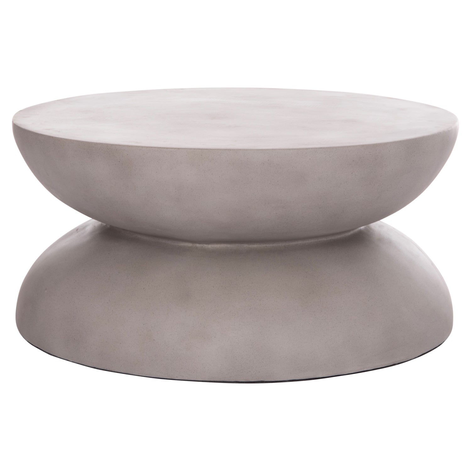 ΤΡΑΠΕΖΙ ΣΑΛΟΝΙΟΥ ANNA HM18158.03 FIBER CEMENT ΣΕ ΓΚΡΙ--Φ92x44.5Υεκ - Pakobazaar