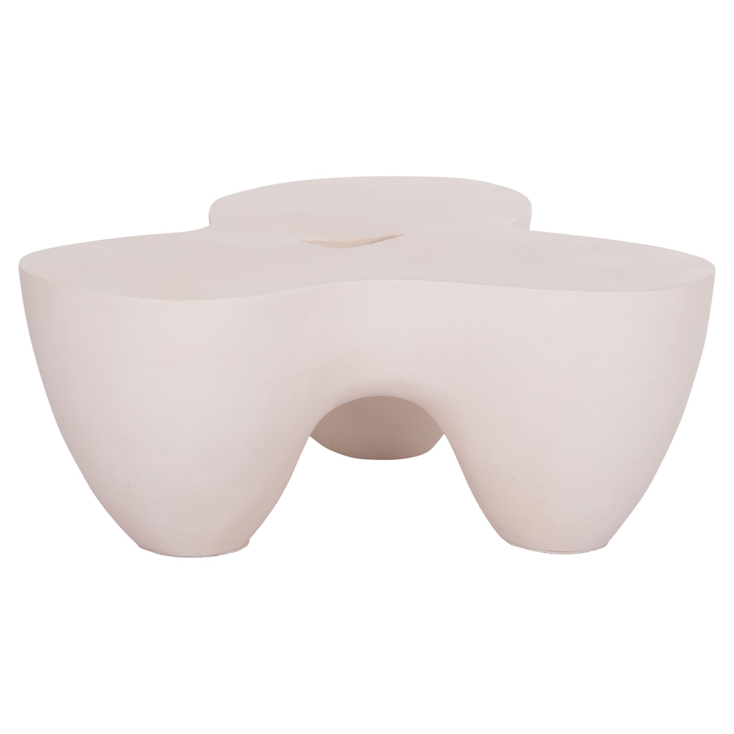 ΤΡΑΠΕΖΙ ΣΑΛΟΝΙΟΥ SALLEN HM18161.02 FIBER CEMENT ΣΕ ΛΕΥΚΟ--108x94x38,5Υεκ. - Pakobazaar