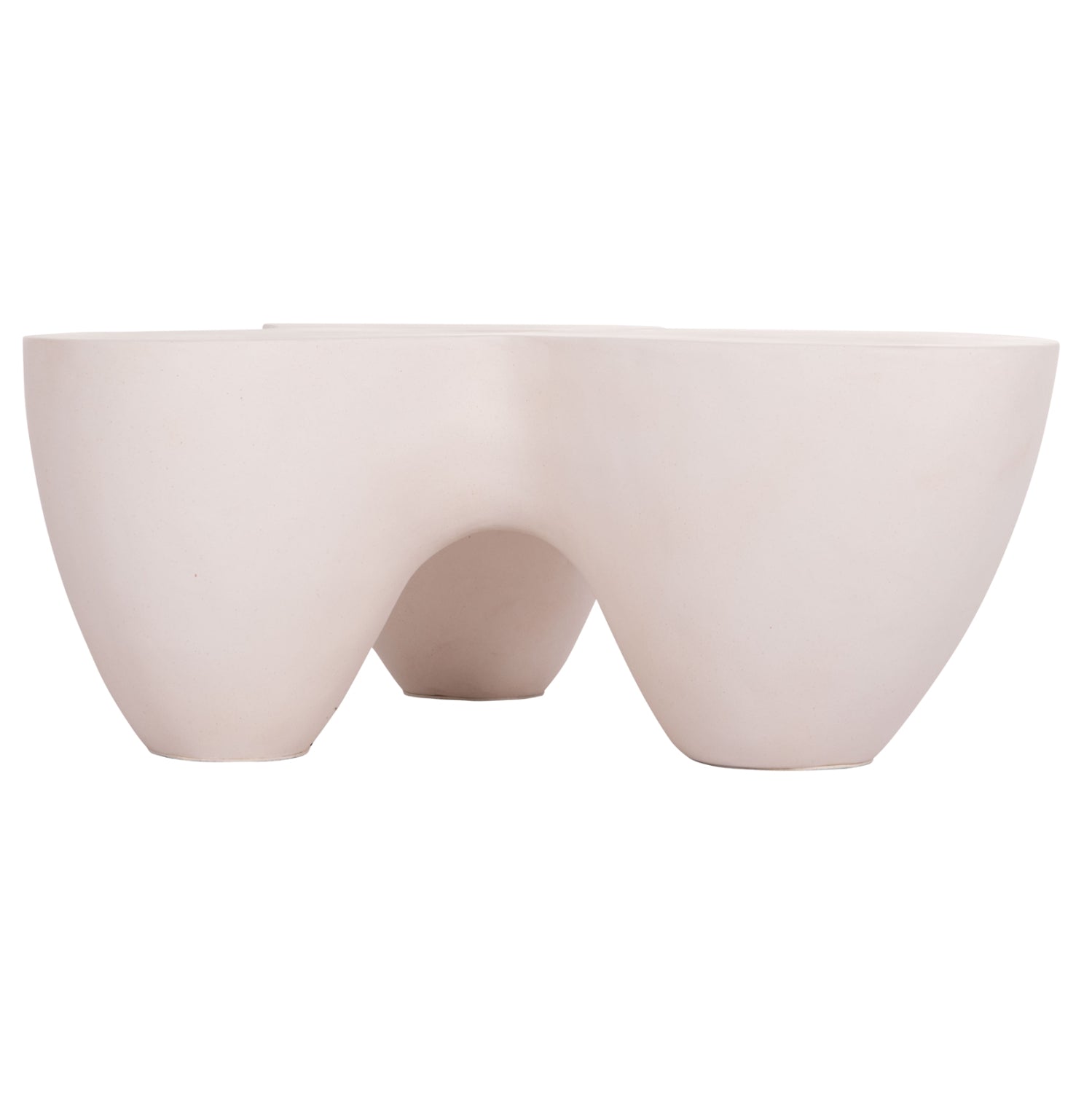 ΤΡΑΠΕΖΙ ΣΑΛΟΝΙΟΥ SALLEN HM18161.02 FIBER CEMENT ΣΕ ΛΕΥΚΟ--108x94x38,5Υεκ. - Pakobazaar