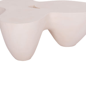 ΤΡΑΠΕΖΙ ΣΑΛΟΝΙΟΥ SALLEN HM18161.02 FIBER CEMENT ΣΕ ΛΕΥΚΟ--108x94x38,5Υεκ. - Pakobazaar