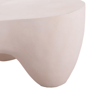 ΤΡΑΠΕΖΙ ΣΑΛΟΝΙΟΥ SALLEN HM18161.02 FIBER CEMENT ΣΕ ΛΕΥΚΟ--108x94x38,5Υεκ. - Pakobazaar