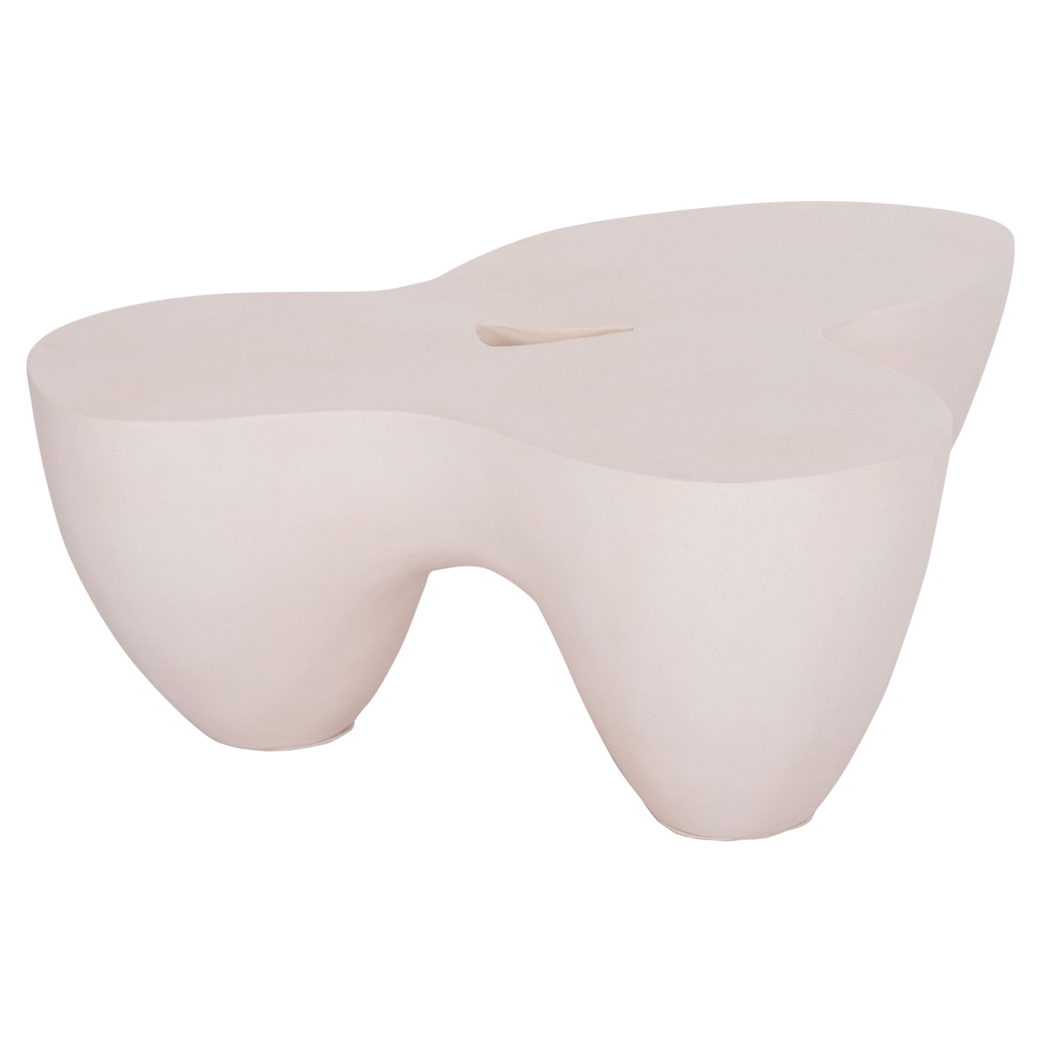 ΤΡΑΠΕΖΙ ΣΑΛΟΝΙΟΥ SALLEN HM18161.02 FIBER CEMENT ΣΕ ΛΕΥΚΟ--108x94x38,5Υεκ. - Pakobazaar