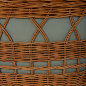 ΤΡΑΠΕΖΙ ΣΑΛΟΝΙΟΥ VILHENA HM18165 FIBER CEMENT ΠΡΑΣΙΝΟ-RATTAN ΦΥΣΙΚΟ Φ56x47Υεκ. - Pakobazaar