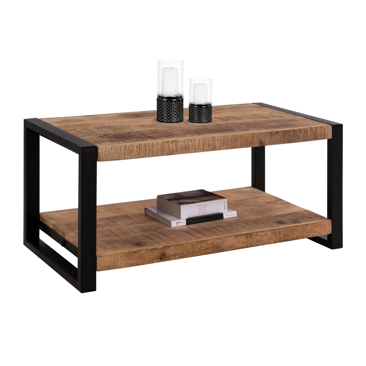 ΤΡΑΠΕΖΙ ΣΑΛΟΝΙΟΥ GATLIN HM8486.11 ΑΠΟ ΜΑΣΙΦ ΞΥΛΟ MANGO 100x45x45,5Υ εκ. - Pakobazaar