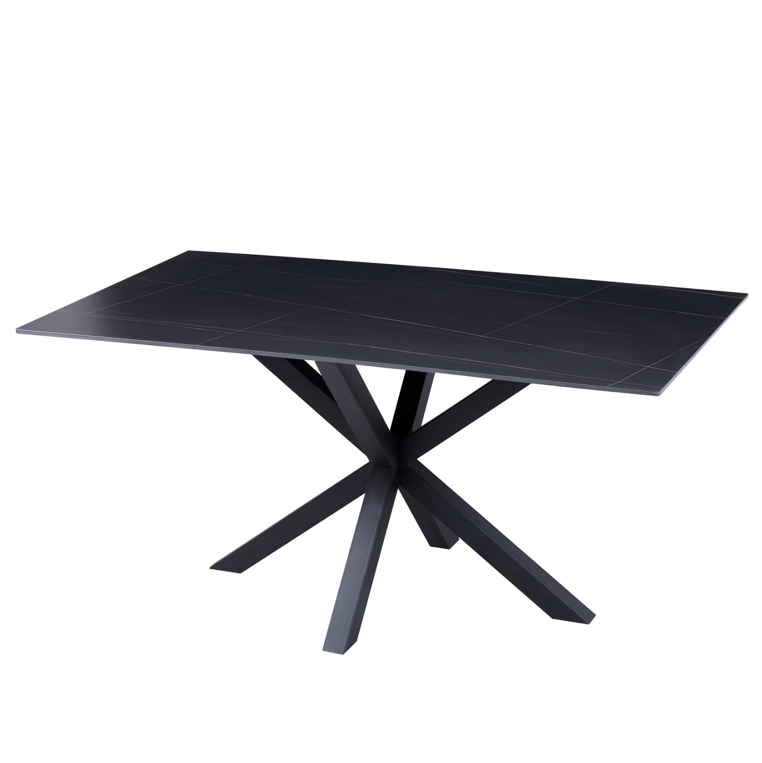 ΤΡΑΠΕΖΙ ΣΑΛΟΝΙΟΥ HM9470.04 BLACK MARBLE-ΜΑΥΡΗ ΜΕΤΑΛ.ΒΑΣΗ 120x60x45,5Yεκ. - Pakobazaar