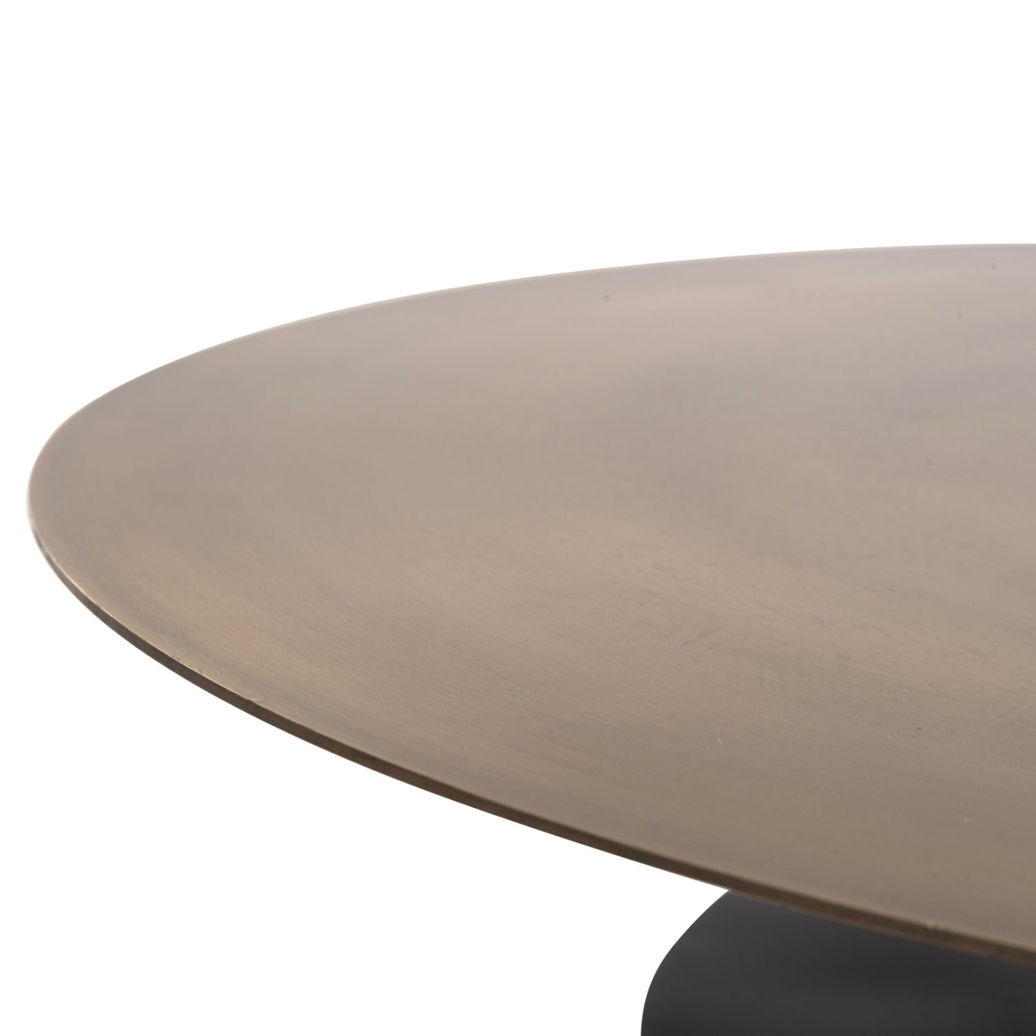 ΤΡΑΠΕΖΙ ΣΑΛΟΝΙΟΥ CUTTY HM9722 ΜΕΤΑΛΛIKO ΣΕ ΜΑΥΡΟ-ΣΚΟΥΡΟ ΧΑΛΚΙΝΟ Φ76x45,5Yεκ - Pakobazaar