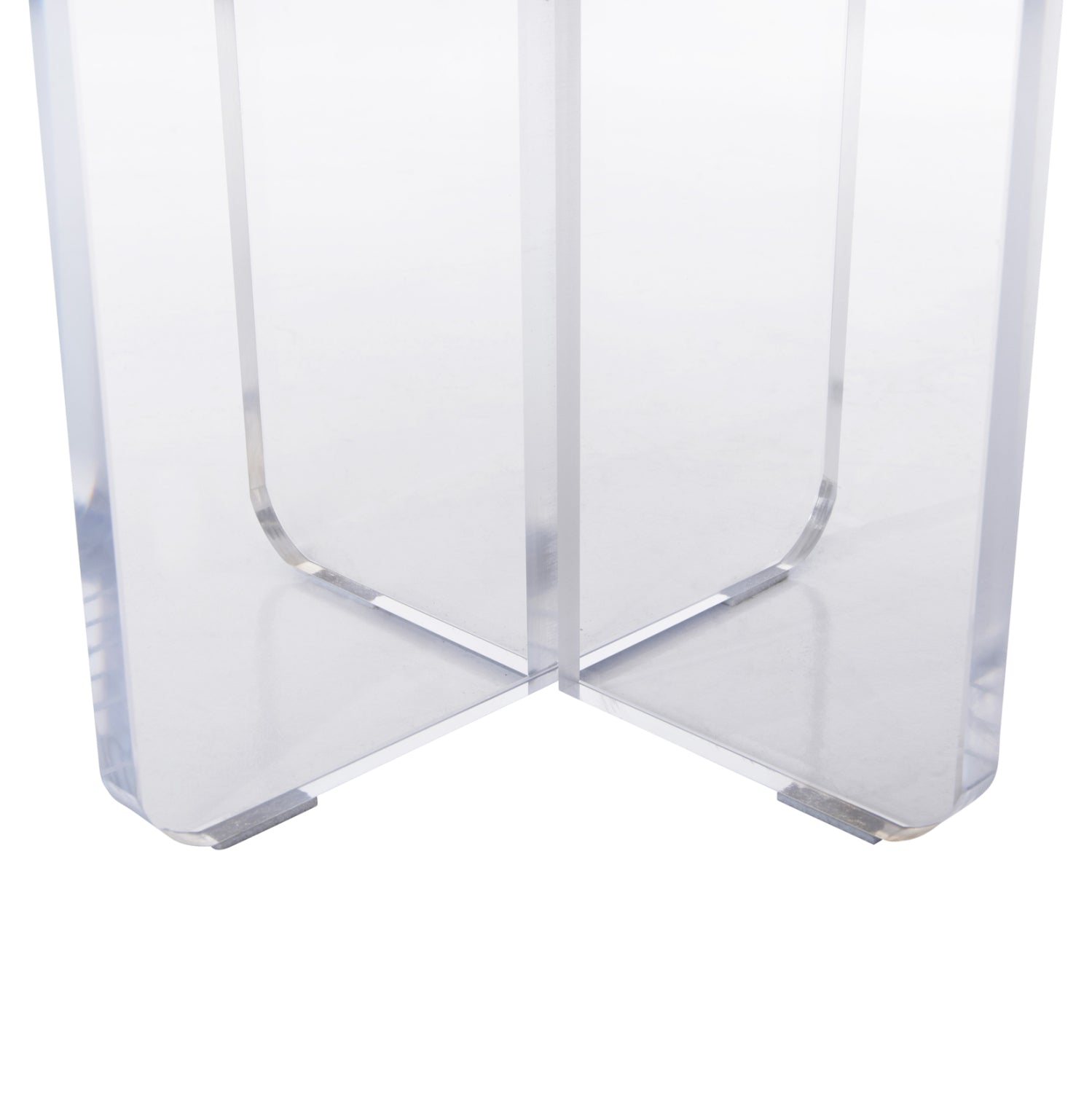 ΤΡΑΠΕΖΙ ΣΑΛΟΝΙΟΥ ACRYLON HM9779.01 HPL ΛΕΥΚΟ ΜΑΡΜΑΡΟ-ΑΚΡΥΛΙΚΟ ΠΟΔΙ Φ40x41Υεκ. - Pakobazaar