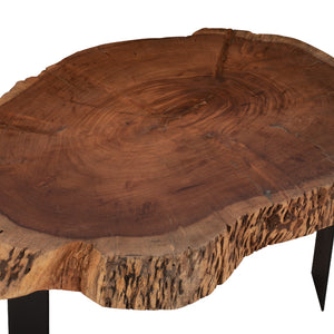 ΤΡΑΠΕΖΙ ΣΑΛΟΝΙΟΥ BRIGGS ΜΕ ΞΥΛΟ ΑΚΑΚΙΑΣ HM8776.11 80-87x50-83x40Yεκ. - Pakobazaar