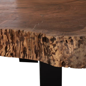 ΤΡΑΠΕΖΙ ΣΑΛΟΝΙΟΥ BRIGGS ΜΕ ΞΥΛΟ ΑΚΑΚΙΑΣ HM8776.11 80-87x50-83x40Yεκ. - Pakobazaar