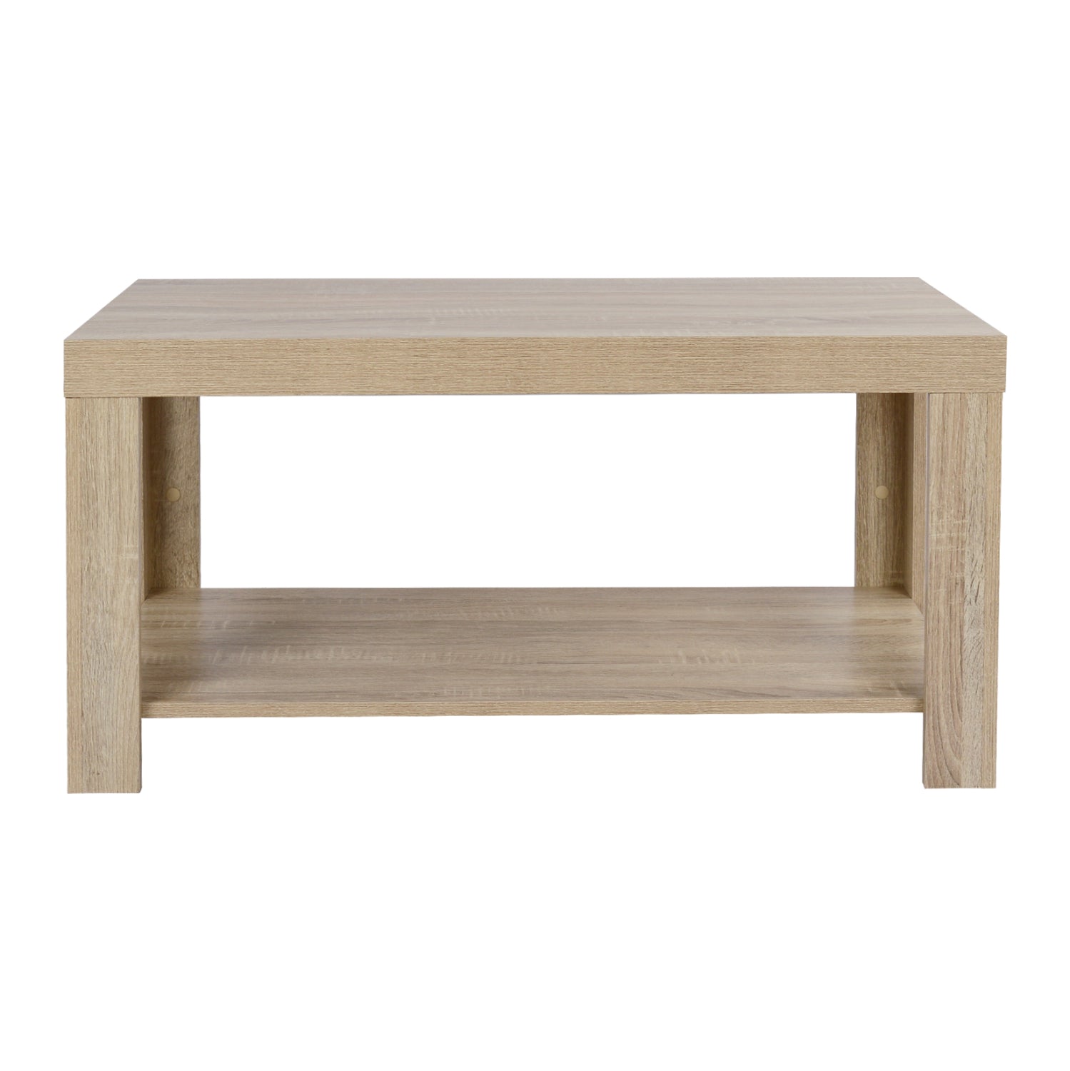 ΤΡΑΠΕΖΙ ΣΑΛΟΝΙΟΥ ΜΕΛΑΜΙΝΗΣ ALAYNA HM2207.02 SONAMA 90X45X45 εκ. - Pakobazaar