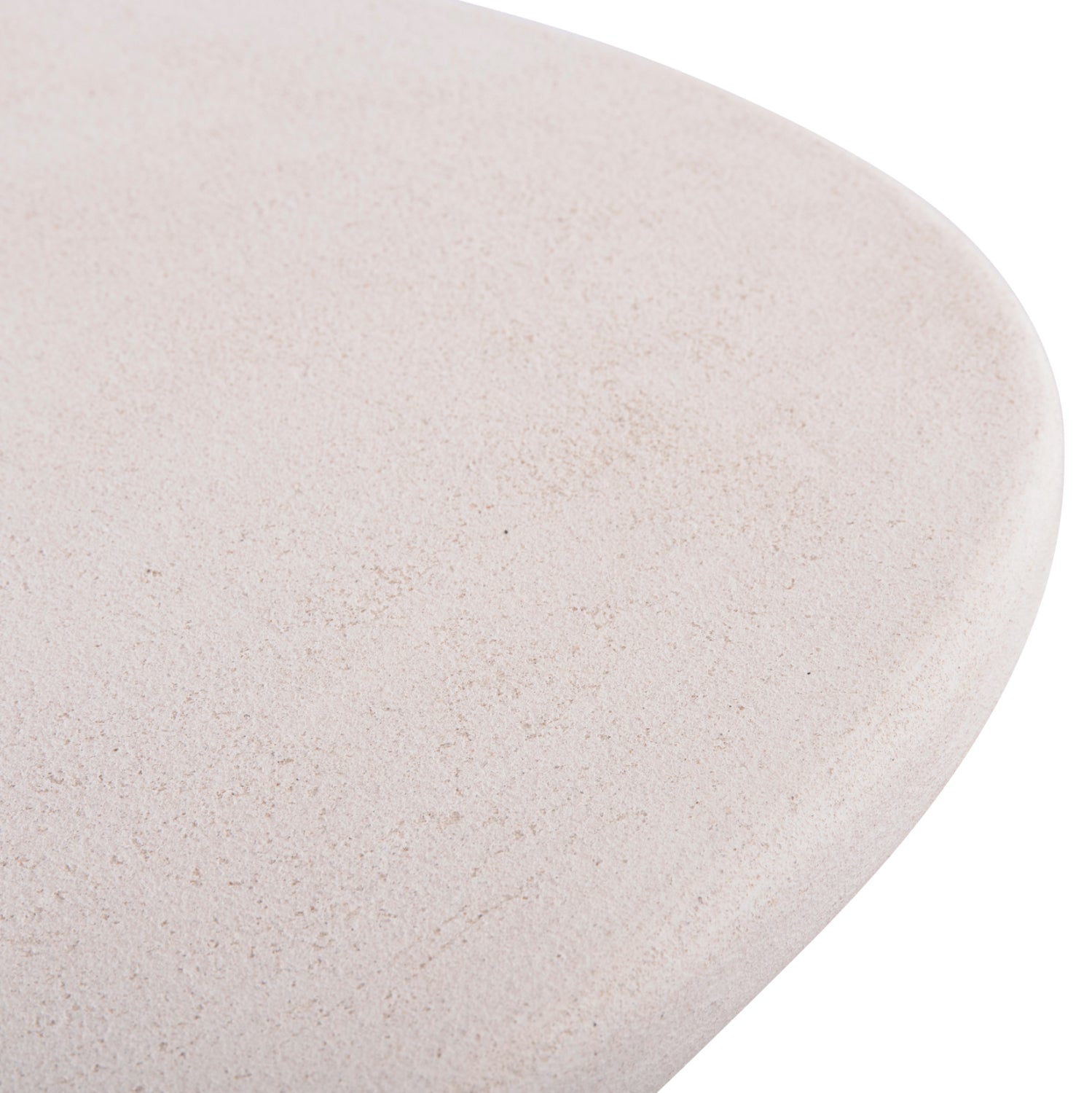 ΤΡΑΠΕΖΙ ΣΑΛΟΝΙΟΥ ΟΒΑΛ ΣΕΙΡΑ SANTORINI HM18054 MDF ΣΕ ΥΠΟΛΕΥΚΟ ΧΡΩΜΑ 54x54,5x40Υεκ - Pakobazaar