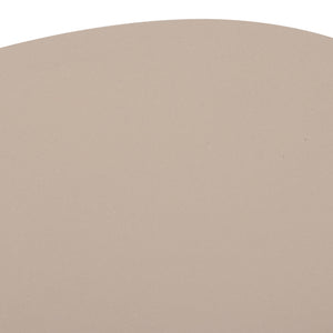 ΤΡΑΠΕΖΙ ΣΑΛΟΝΙΟΥ FIBER CEMENT ΟΒΑΛ BRECCAN HM6594.02 ΜΠΕΖ 130x70x42Υεκ - Pakobazaar