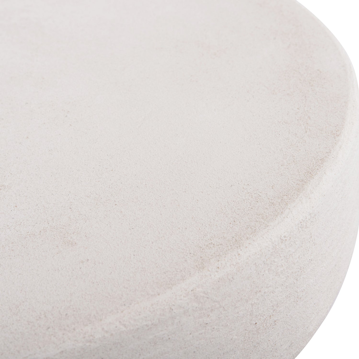 ΤΡΑΠΕΖΙ ΣΑΛΟΝΙΟΥ ΣΤΡΟΓΓΥΛΟ ΣΕΙΡΑ SANTORINI HM18051 MDF ΣΕ ΥΠΟΛΕΥΚΟ ΧΡΩΜΑ Φ60x42,5Υεκ. - Pakobazaar