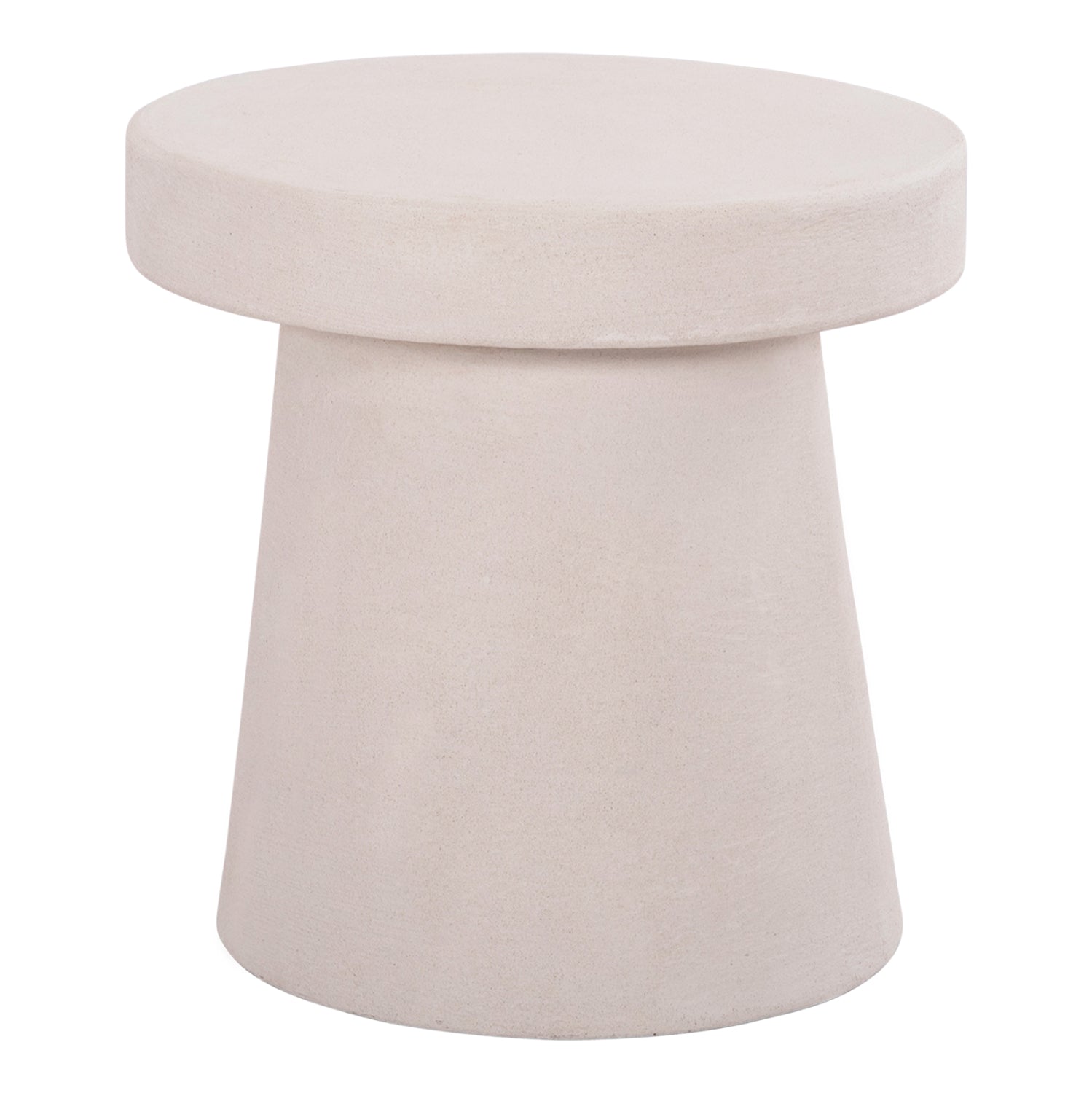 ΤΡΑΠΕΖΙ ΣΑΛΟΝΙΟΥ ΣΤΡΟΓΓΥΛΟ ΣΕΙΡΑ SANTORINI HM18052 MDF ΣΕ ΥΠΟΛΕΥΚΟ ΧΡΩΜΑ Φ48x49Υεκ. - Pakobazaar