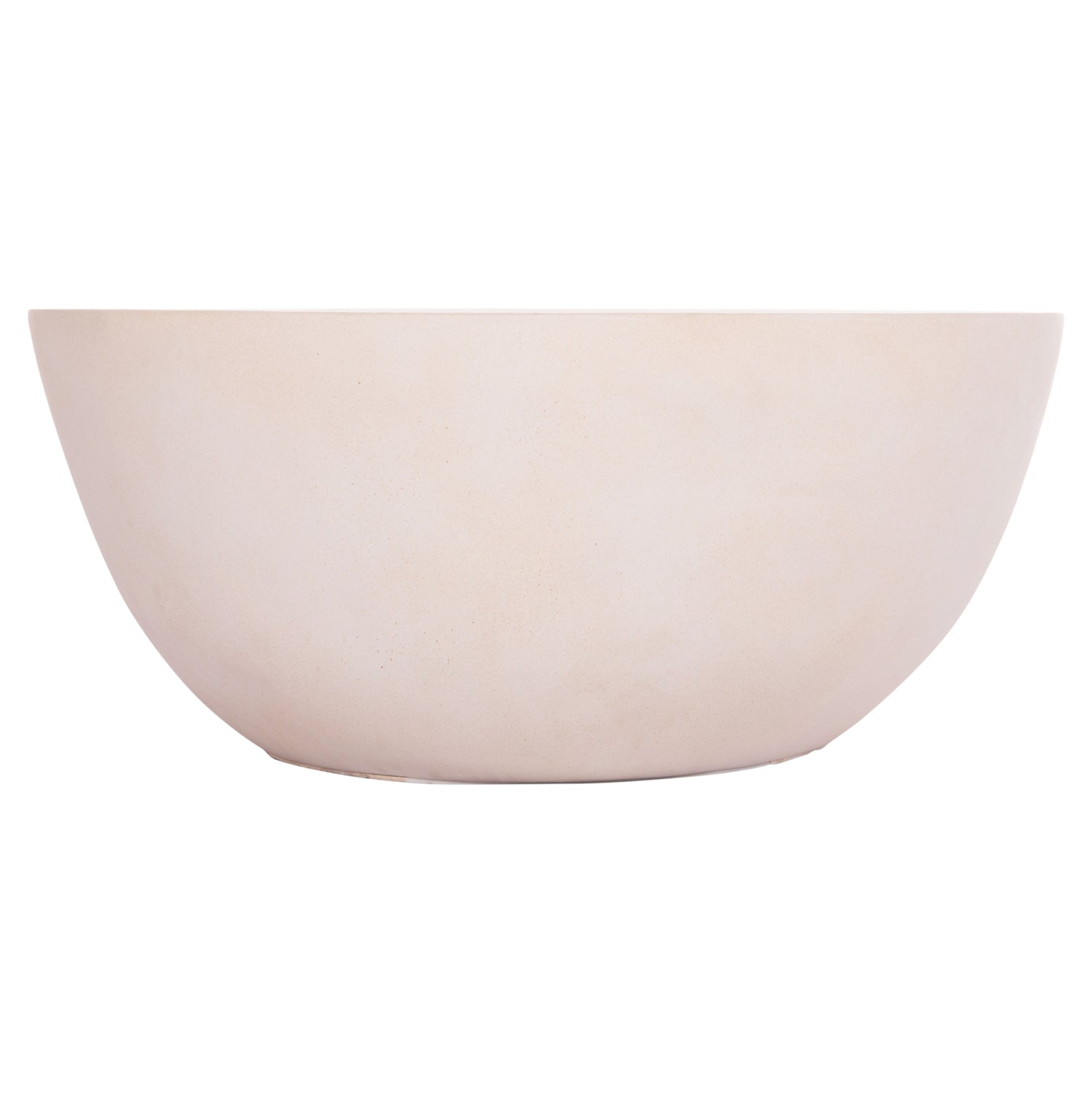 ΤΡΑΠΕΖΙ ΣΑΛΟΝΙΟΥ ΣΤΡΟΓΓΥΛΟ ALLAN HM18162.02 FIBER CEMENT ΣΕ ΑΝΟΙΧΤΟ ΜΠΕΖ--Φ92x49Υεκ. - Pakobazaar