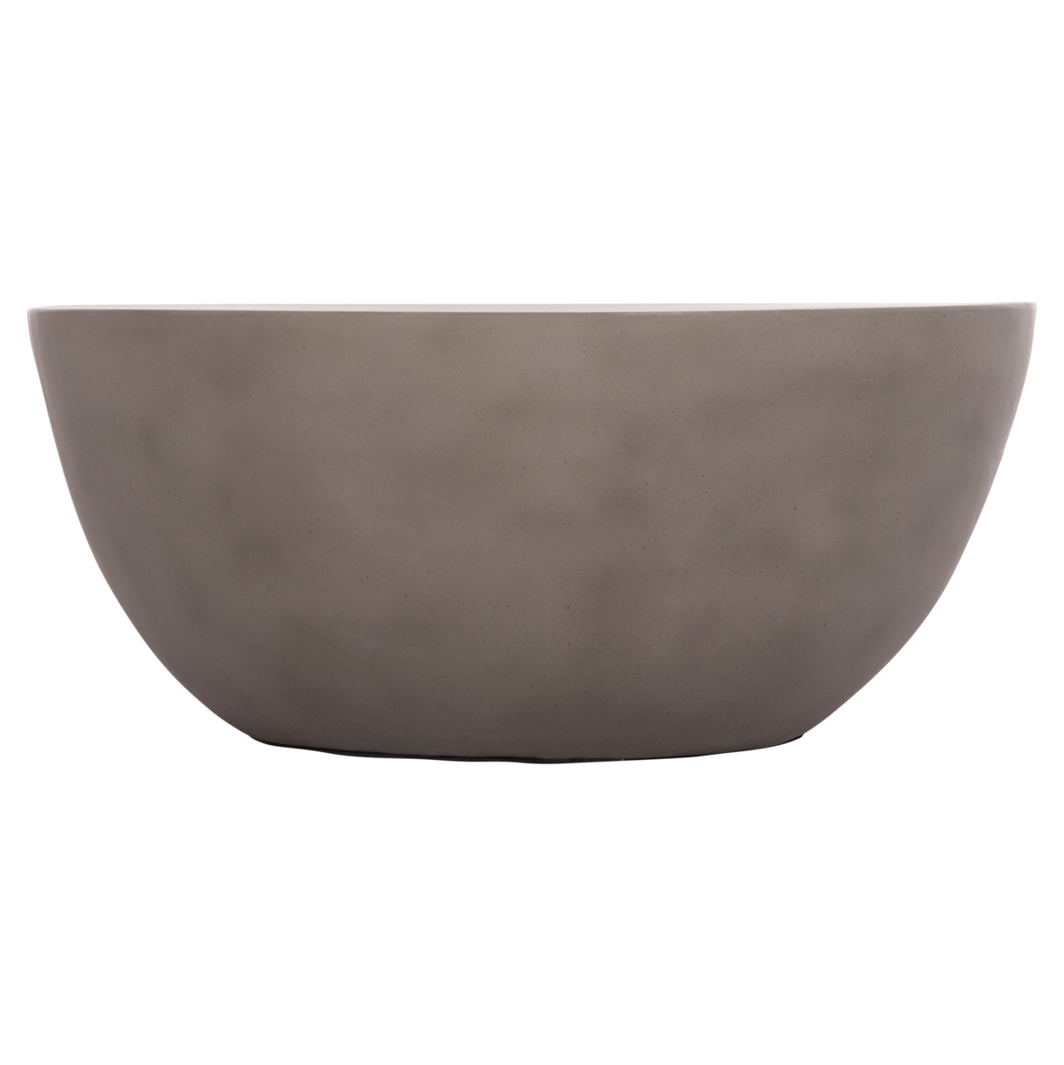 ΤΡΑΠΕΖΙ ΣΑΛΟΝΙΟΥ ΣΤΡΟΓΓΥΛΟ ALLAN HM18162.03 FIBER CEMENT ΣΕ ΓΚΡΙ--Φ92x49Υεκ. - Pakobazaar