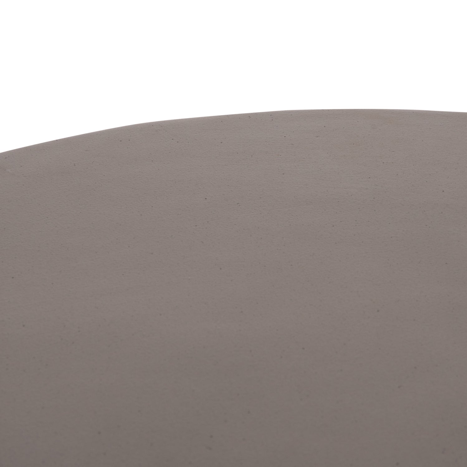 ΤΡΑΠΕΖΙ ΣΑΛΟΝΙΟΥ ΣΤΡΟΓΓΥΛΟ ALLAN HM18162.03 FIBER CEMENT ΣΕ ΓΚΡΙ--Φ92x49Υεκ. - Pakobazaar