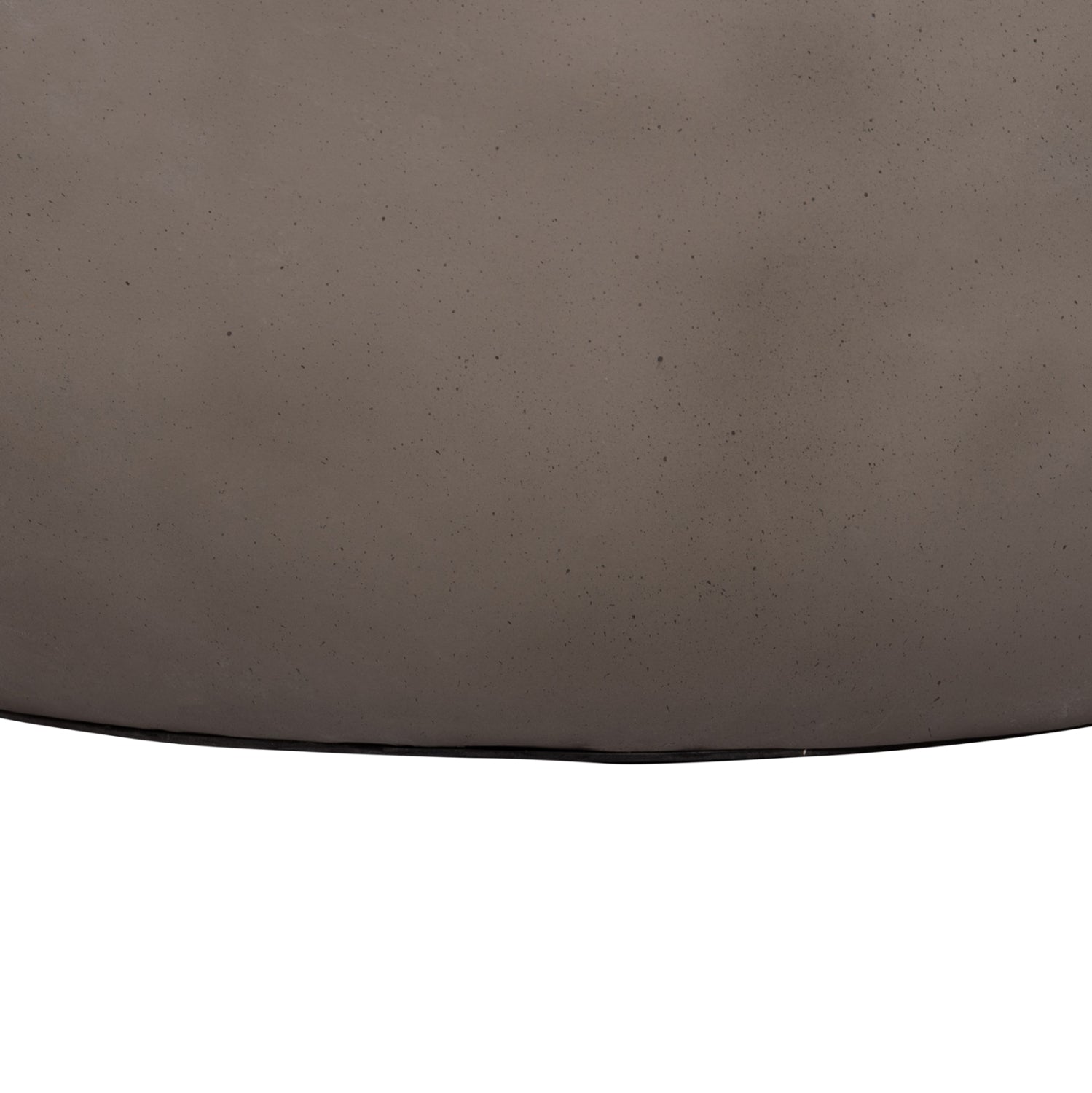ΤΡΑΠΕΖΙ ΣΑΛΟΝΙΟΥ ΣΤΡΟΓΓΥΛΟ ALLAN HM18162.03 FIBER CEMENT ΣΕ ΓΚΡΙ--Φ92x49Υεκ. - Pakobazaar