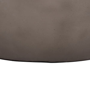 ΤΡΑΠΕΖΙ ΣΑΛΟΝΙΟΥ ΣΤΡΟΓΓΥΛΟ ALLAN HM18162.03 FIBER CEMENT ΣΕ ΓΚΡΙ--Φ92x49Υεκ. - Pakobazaar