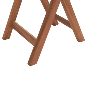 ΤΡΑΠΕΖΙ ΣΚΗΝΟΘΕΤΗ ΣΤΡΟΓΓΥΛΟ HEIDEL HM18120 ΞΥΛΟ TEAK--ΦΥΣΙΚΟ Φ60x75Υεκ. - Pakobazaar