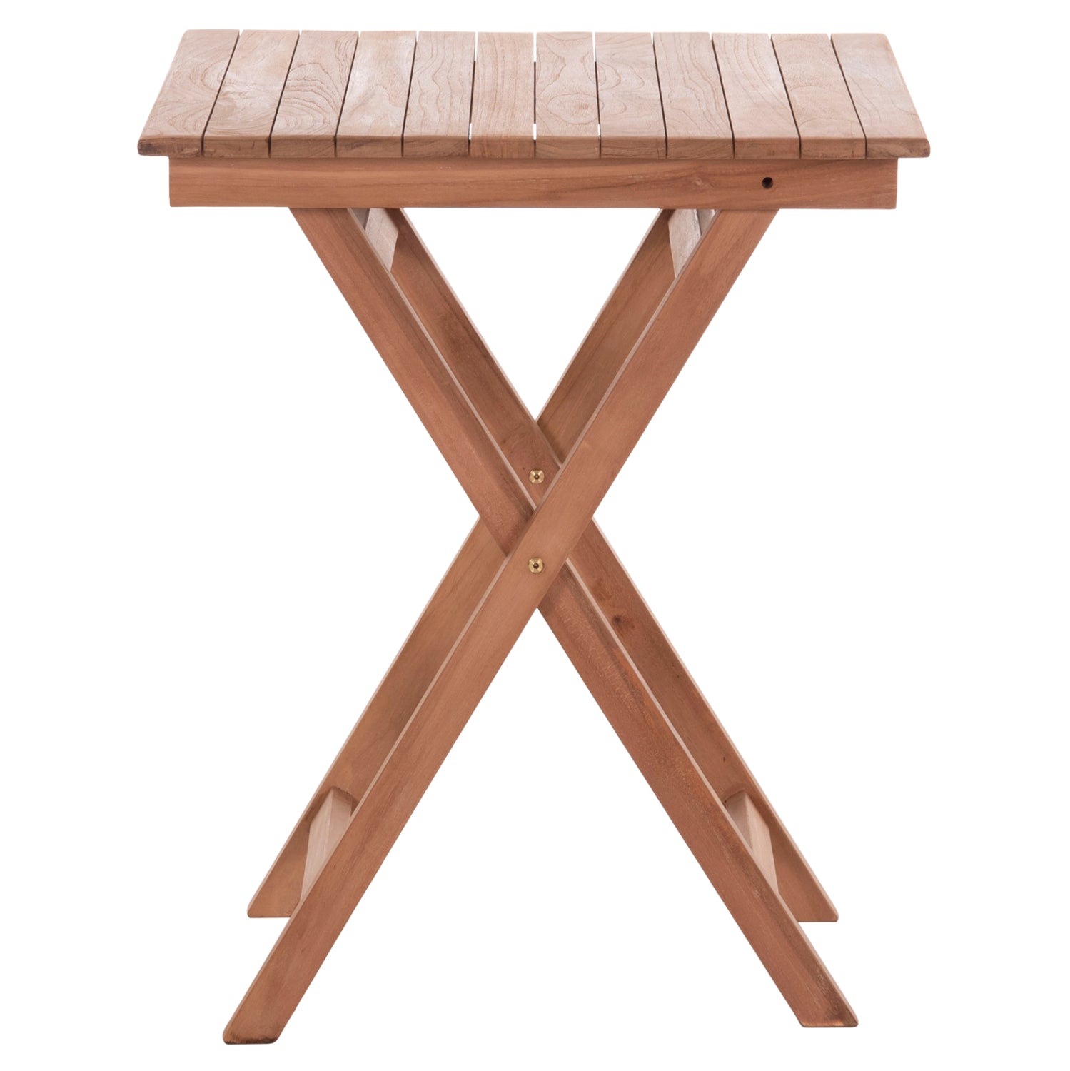ΤΡΑΠΕΖΙ ΣΚΗΝΟΘΕΤΗ ΤΕΤΡΑΓΩΝΟ HEIDEL HM18121 ΞΥΛΟ TEAK--ΦΥΣΙΚΟ 60x60x75Υεκ. - Pakobazaar