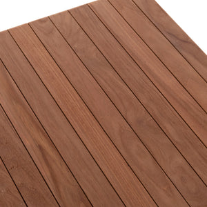 ΤΡΑΠΕΖΙ ΣΚΗΝΟΘΕΤΗ ΤΕΤΡΑΓΩΝΟ HEIDEL HM18121 ΞΥΛΟ TEAK--ΦΥΣΙΚΟ 60x60x75Υεκ. - Pakobazaar