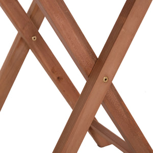 ΤΡΑΠΕΖΙ ΣΚΗΝΟΘΕΤΗ ΤΕΤΡΑΓΩΝΟ HEIDEL HM18121 ΞΥΛΟ TEAK--ΦΥΣΙΚΟ 60x60x75Υεκ. - Pakobazaar