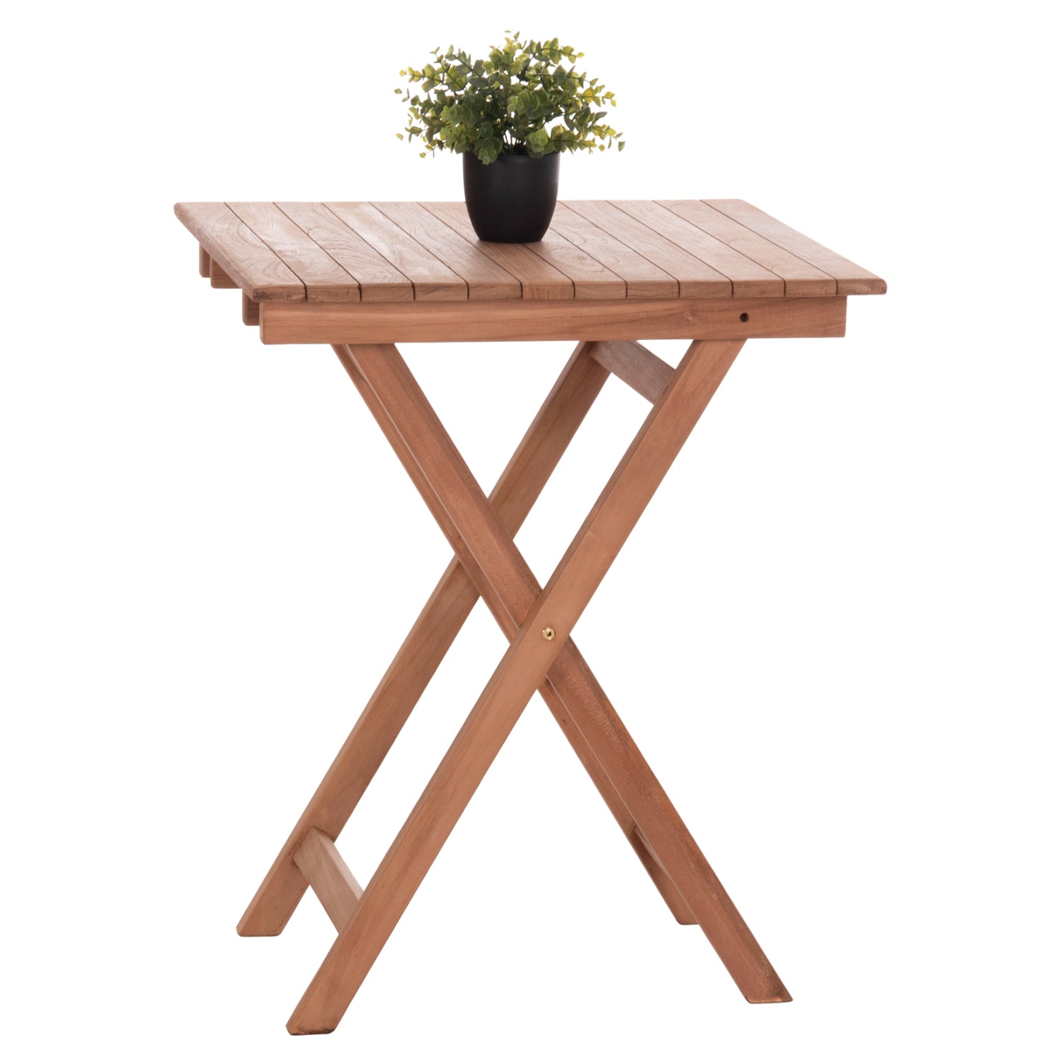 ΤΡΑΠΕΖΙ ΣΚΗΝΟΘΕΤΗ ΤΕΤΡΑΓΩΝΟ HEIDEL HM18121 ΞΥΛΟ TEAK--ΦΥΣΙΚΟ 60x60x75Υεκ. - Pakobazaar