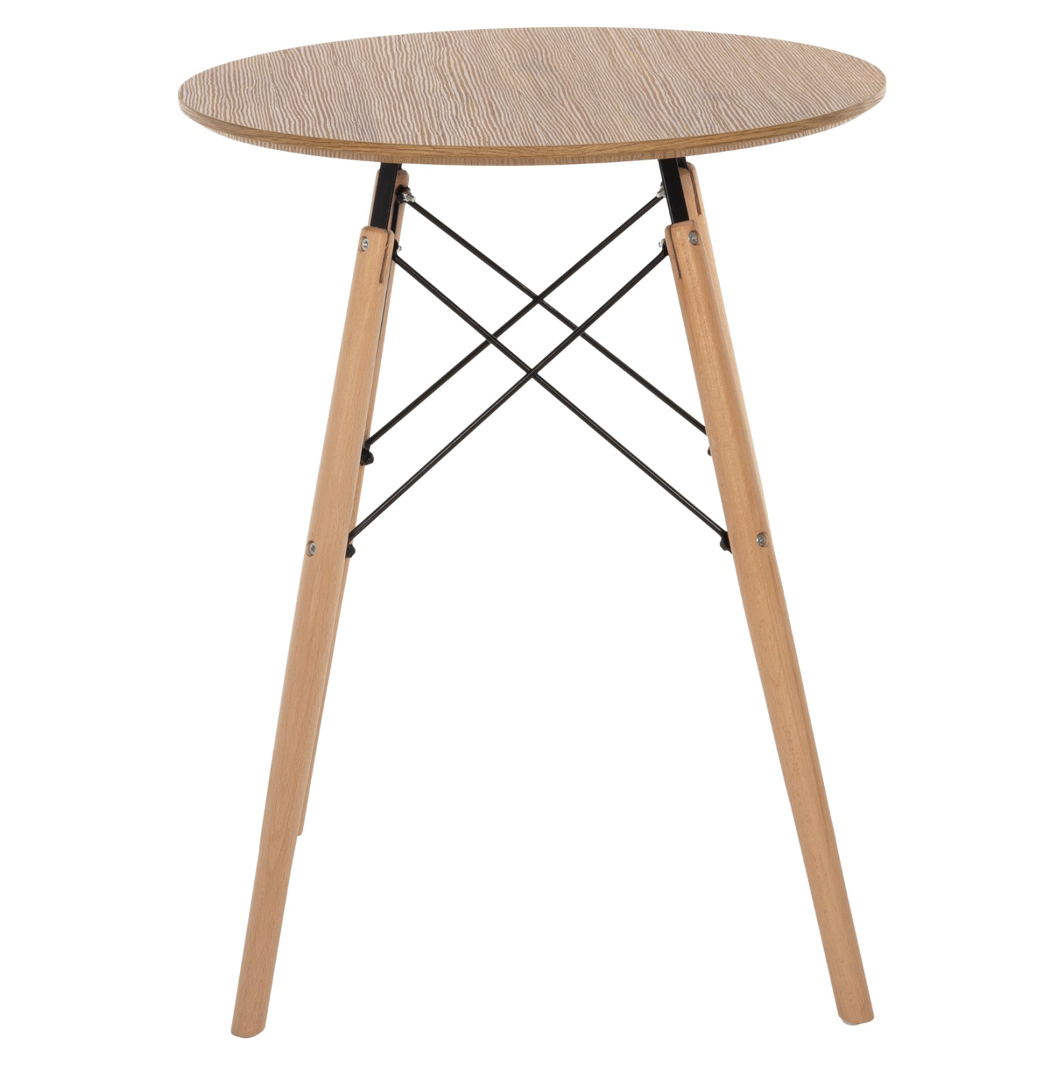 ΤΡΑΠΕΖΙ ΣΤΡΟΓΓΥΛΟ MINIMAL HM0060.04 ΦΥΣΙΚΟ ΧΡΩΜΑ MDF-ΠΟΔΙΑ ΟΞΙΑΣ ΣΕ ΦΥΣΙΚΟ ΧΡΩΜΑ Φ60Χ76Υεκ. - Pakobazaar