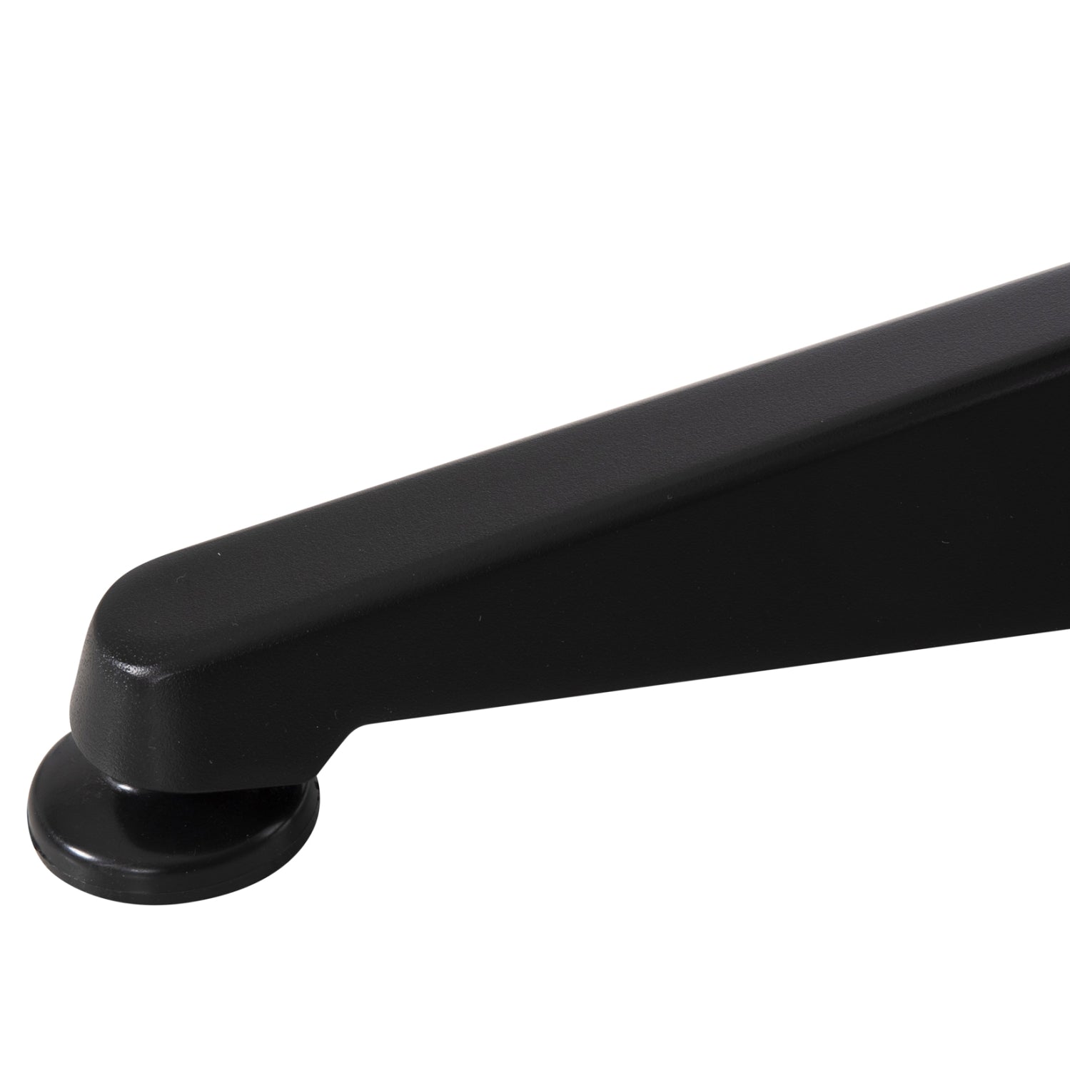 ΤΡΑΠΕΖΙ ΣΤΡΟΓΓΥΛΟ GOSS HM5974.01 ΑΛΟΥΜΙΝΙΟ ΜΑΥΡΟ Φ60x70Υεκ. - Pakobazaar