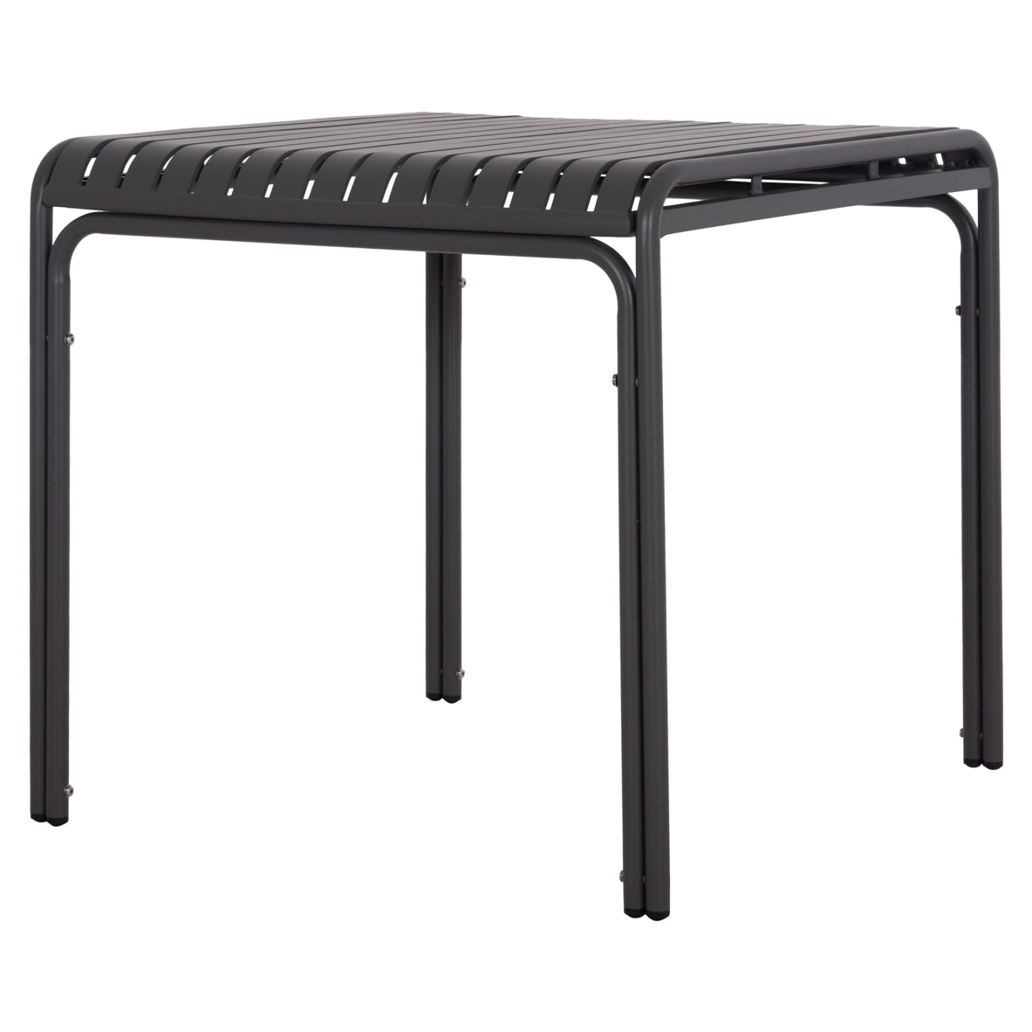 ΤΡΑΠΕΖΙ ΤΕΤΡΑΓΩΝΟ ΑΛΟΥΜΙΝΙΟΥ RACHEL HM6338.01 ΓΚΡΙ 80x80x76Υεκ. - Pakobazaar