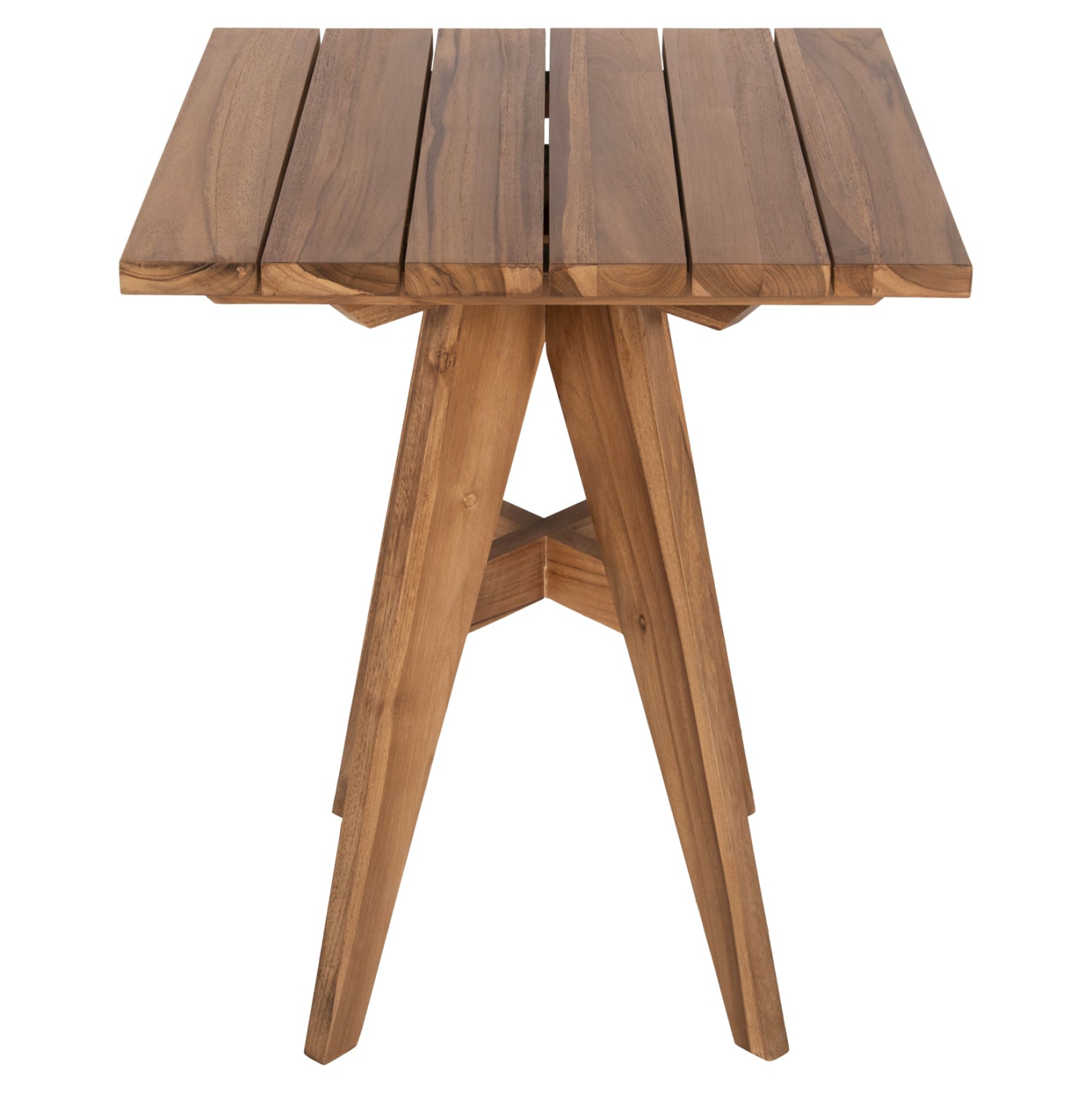 ΤΡΑΠΕΖΙ ΤΕΤΡΑΓΩΝΟ LEO HM9860.11 ΜΑΣΙΦ ΞΥΛΟ ΤΕΑΚ 60x60x75Υεκ. - Pakobazaar