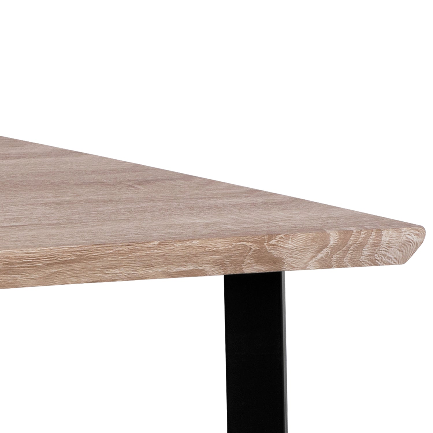 ΤΡΑΠΕΖΙ ΤΡΑΠΕΖΑΡΙΑΣ PALANI 110X70 SONAMA ΜΕ ΜΑΥΡΑ ΠΟΔΙΑ HM8333 - Pakobazaar