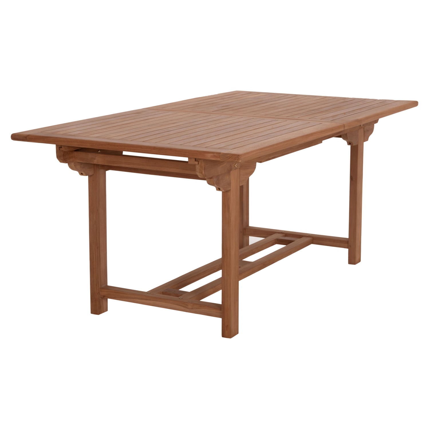 TΡΑΠΕΖΙ ΤΡΑΠΕΖΑΡΙΑΣ ΑΝΟΙΓΟΜΕΝΟ CRANDER HM6376 ΞΥΛΟ TEAK ΣΕ ΦΥΣΙΚΟ 180-240x100x76Υεκ - Pakobazaar