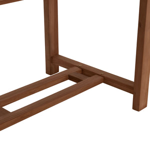 TΡΑΠΕΖΙ ΤΡΑΠΕΖΑΡΙΑΣ ΑΝΟΙΓΟΜΕΝΟ CRANDER HM6376 ΞΥΛΟ TEAK ΣΕ ΦΥΣΙΚΟ 180-240x100x76Υεκ - Pakobazaar